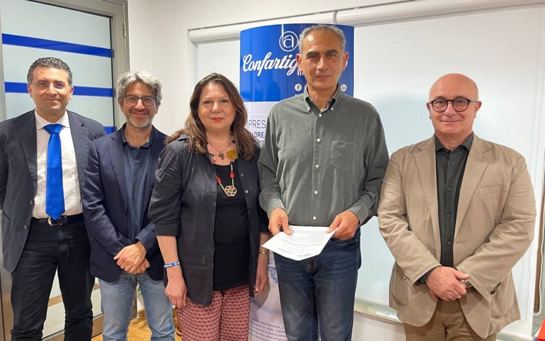 Firmato protocollo d’intesa tra Confartigianato e QuattroPuntoZero